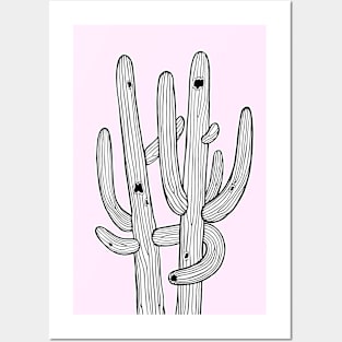saguaro cactus Posters and Art